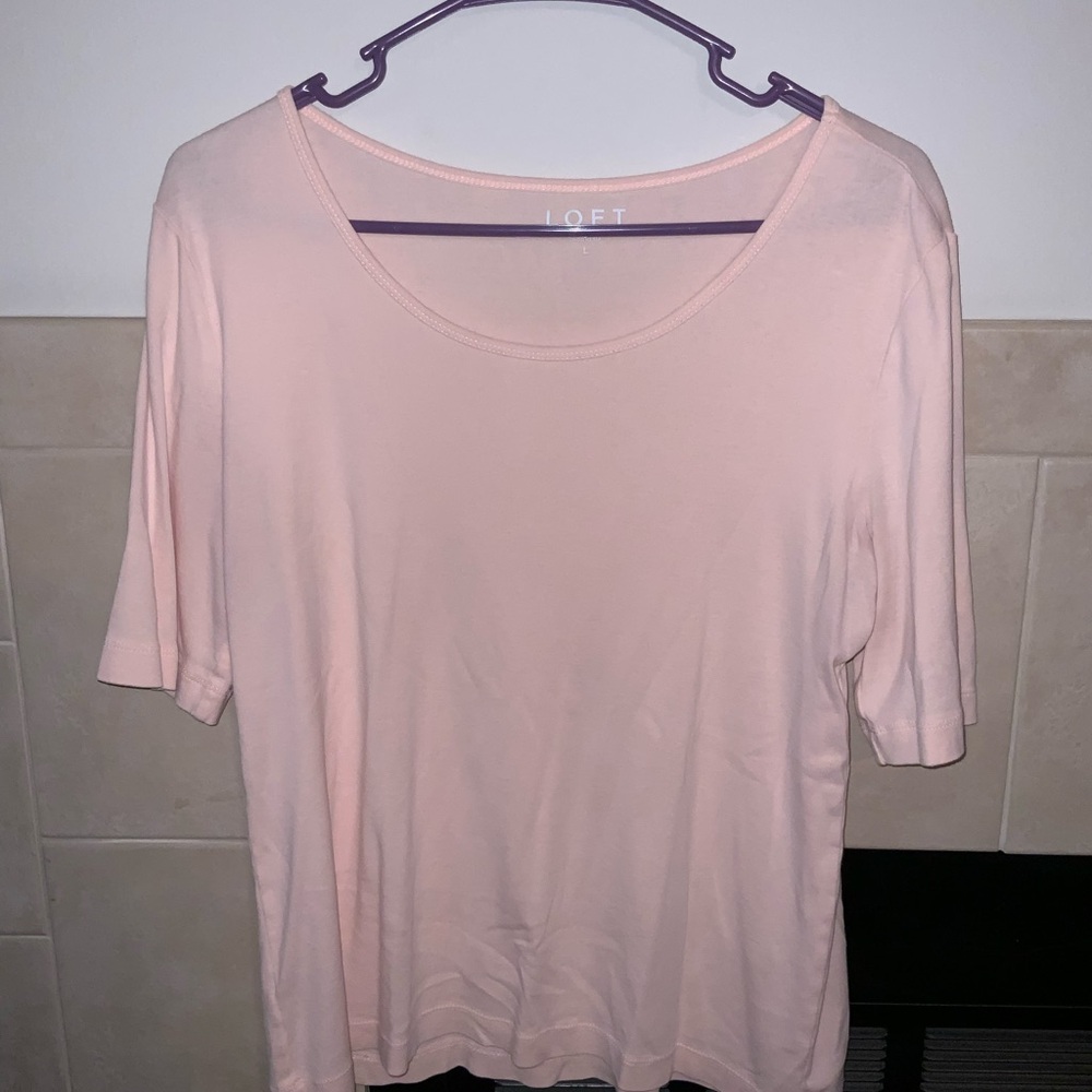 LOFT Pink Top